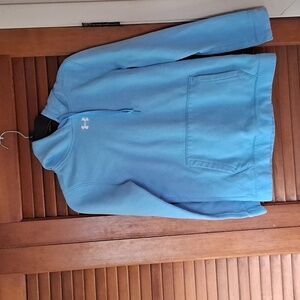 Under Armor women's size XS light blue pullover hoodie with kangaroo pocket